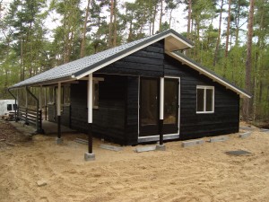 Uitbouw vakantiewoning in de Lutte